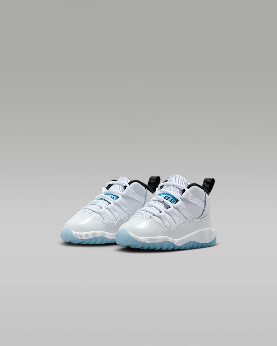 Air Jordan 11 Retro Legend Blue Baby Toddler Shoes. Nike ID